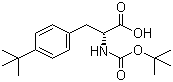 Boc-D-4-tert-Butylphenylalanine molecular structure (CAS 250611-12-2)