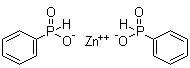 Zinc phenylphosphinate molecular structure (CAS 25070-22-8)
