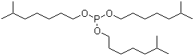 结构式 CAS# 25103-12-2, 三异辛基亚磷酸酯; 亚磷酸三异辛基酯; 偏苯三酸三辛酯
