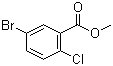 Methyl 5-bromo-2-chlorobenzoate molecular structure (CAS 251085-87-7)