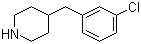 4-(3-Chlorobenzyl)piperidine molecular structure (CAS 251107-31-0)