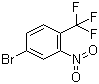 structure of CAS# 251115-21-6, 4-Bromo-2-nitro-1-(trifluoromethyl)benzene