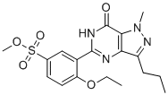 Sildenafil Methyl Sulfonate Ester Impurity molecular structure (CAS 2512206-40-3)