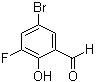 结构式 CAS# 251300-28-4, 5-溴-3-氟-2-羟基苯甲醛