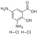 Mesalazine (Mesalamine) EP Impurity J DiHCl molecular structure (CAS 2514682-10-9)