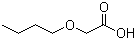 structure of CAS# 2516-93-0, 2-Butoxyacetic acid;n-Butoxyacetic acid