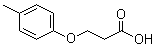 3-(4-Methylphenoxy)propanoic acid molecular structure (CAS 25173-37-9)