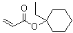 1-乙基-1-环己基丙烯酸酯分子结构 (CAS 251909-25-8)