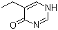 5-Ethyl-4(1H)-pyrimidinone molecular structure (CAS 25198-98-5)