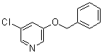 3-Chloro-5-(phenylmethoxy)pyridine molecular structure (CAS 251996-81-3)