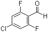 4-Chloro-2,6-difluorobenzaldehyde molecular structure (CAS 252004-45-8)
