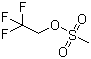 2,2,2-三氟乙基甲磺酸酯分子结构 (CAS 25236-64-0)