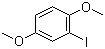 2-Iodo-1,4-dimethoxybenzene molecular structure (CAS 25245-35-6)