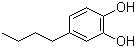 structure of CAS# 2525-05-5, 4-Butylpyrocatechol;4-Butyl-1,2-benzenediol