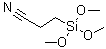 氰基乙基三甲氧基硅烷分子结构 (CAS 2526-62-7)