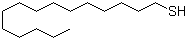 1-Pentadecanethiol molecular structure (CAS 25276-70-4)