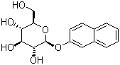 2-萘基-alpha-D-葡萄糖苷分子结构 (CAS 25320-79-0)