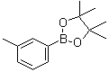 3-Methylphenylboronic acid pinacol ester molecular structure (CAS 253342-48-2)
