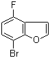 structure of CAS# 253429-31-1, 7-Bromo-4-fluorobenzofuran;4-Fluoro-7-bromobenzofuran