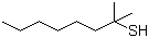 structure of CAS# 25360-10-5, tert-Nonyl mercaptan;tert-Nonanethiol; 2-Methyloctane-2-thiol