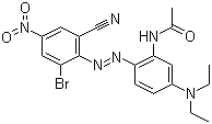 Disperse Blue 183:1 molecular structure (CAS 2537-62-4)