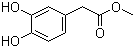 3,4-二羟基苯乙酸甲酯分子结构 (CAS 25379-88-8)