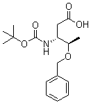 Boc-O-benzyl-L-beta-homothreonine molecular structure (CAS 254101-11-6)