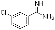 3-氯苯甲脒分子结构 (CAS 25412-62-8)