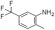 2-Methyl-5-(trifluoromethyl)aniline molecular structure (CAS 25449-96-1)