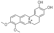结构式 CAS# 25459-91-0, 去亚甲基小檗碱