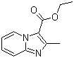 Ethyl 2-methylimidazo[1,2-a]pyridine-3-carboxylate molecular structure (CAS 2549-19-1)