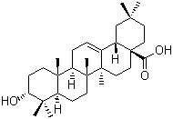 3-Epioleanolic acid molecular structure (CAS 25499-90-5)