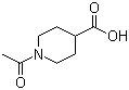 结构式 CAS# 25503-90-6, 1-乙酰基-4-哌啶甲酸
