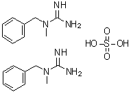 N-Benzyl-N-methylguanidine hemisulfate molecular structure (CAS 2551-64-6)