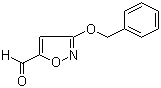 3-Benzyloxyisoxazole-5-carboxaldehyde molecular structure (CAS 2552-53-6)
