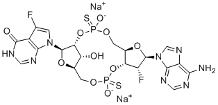 Dazostinag disodium molecular structure (CAS 2553413-93-5)
