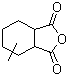 结构式 CAS# 25550-51-0, 甲基六氢邻苯二甲酸酐; 甲基六氢苯酐