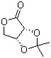structure of CAS# 25581-41-3, (-)-2,3-O-Isopropylidene-D-erythronolactone