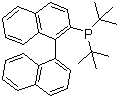 2-[Di(tert-butyl)phosphino]-1,1'-binaphthyl molecular structure (CAS 255836-67-0)