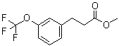 3-(Trifluoromethoxy)benzenepropanoic acid methyl ester molecular structure (CAS 255895-90-0)