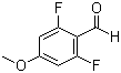 2,6-Difluoro-4-methoxybenzaldehyde molecular structure (CAS 256417-10-4)