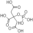 2-(Phosphonooxy)-1,2,3-propanetricarboxylic acid molecular structure (CAS 2565-87-9)