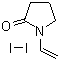 structure of CAS# 25655-41-8, Povidone iodine;Povidone iodine USP24; Betadine; Isodine; Ultradine; 1-Vinyl-2-pyrrolidinone polymers iodine complex; PVP-I