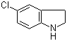 structure of CAS# 25658-80-4, 5-Chloroindoline;5-Chloro-2,3-dihydro-1H-indole