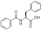 structure of CAS# 2566-22-5, N-Benzoyl-L-phenylalanine;N-Benzoylphenylalanine; NSC 167264