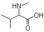 structure of CAS# 2566-32-7, N-Methylvaline;N-Methyl-DL-valine