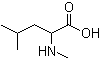 structure of CAS# 2566-33-8, DL-N-Methylleucine;N-Methyl-DL-leucine