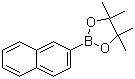 Naphthalene-2-boronic acid pinacol ester molecular structure (CAS 256652-04-7)