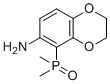 (6-Amino-2,3-dihydrobenzo[b][1,4]dioxin-5-yl)dimethylphosphine oxide molecular structure (CAS 2567457-10-5)