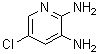 structure of CAS# 25710-20-7, 5-Chloro-2,3-pyridinediamine;2,3-Diamino-5-chloropyridine; 5-Chloro-2,3-diaminopyridine